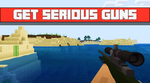 Gun Mod for Minecraft PE