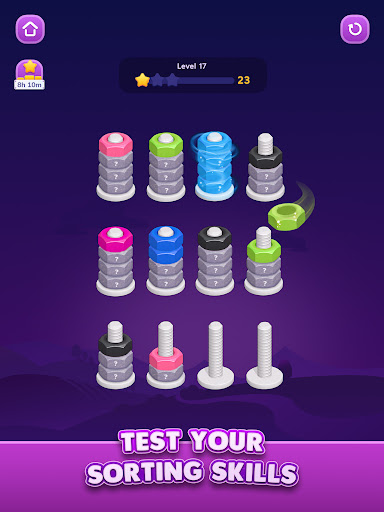 Nut Sort: Color Sorting Game
