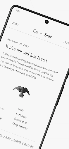 Co–Star Personalized Astrology