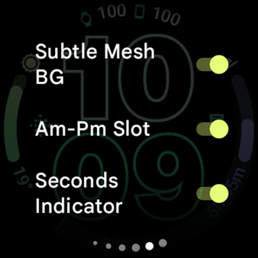 Outlined Watch Face