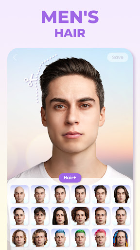 HairApp: Hair Styler App, Bald