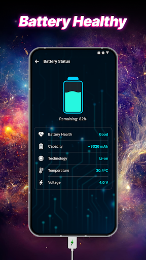 3D Battery Charging Animation