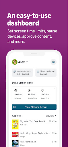 Amazon Kids Parent Dashboard