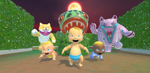 Rainbow Prank: Hide Daddy
