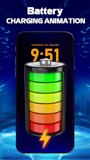 Set Battery Charging Animation
