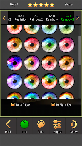FoxEyes - Change Eye Color