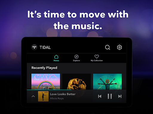 TIDAL Music: HiFi sound