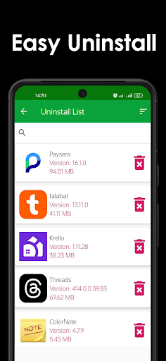 Delete apps - Easy Uninstall