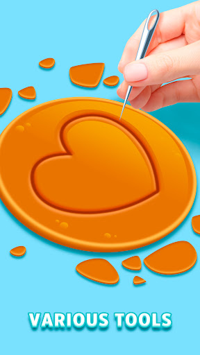 Dalgona Candy Satisfying Game