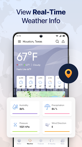 Live Weather Radar Launcher