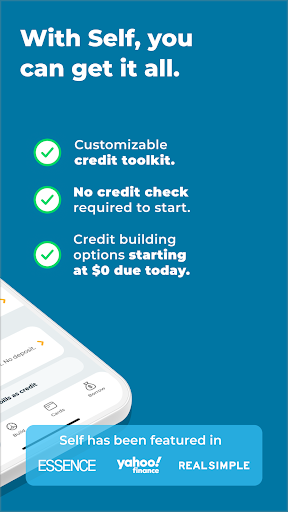 Self – Credit Builder & Cash