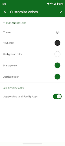 Fossify Thank You