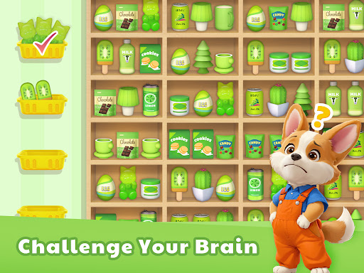 3D Goods Store: Sorting Games
