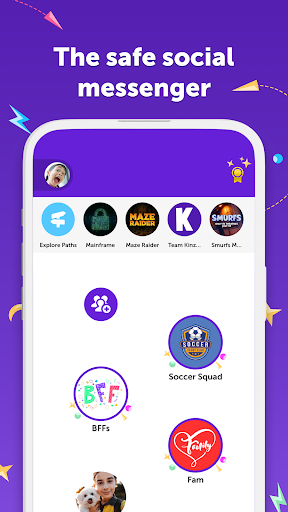 Kinzoo: Fun All-Ages Messenger