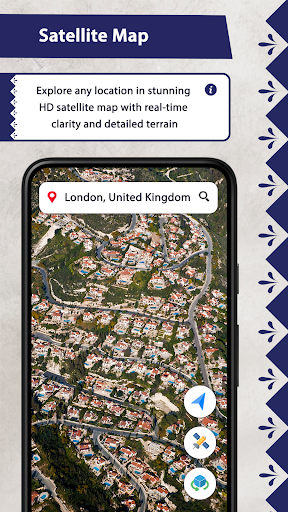 Live Satellite View: GPS Map