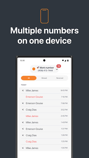Phoner: Second Phone Number