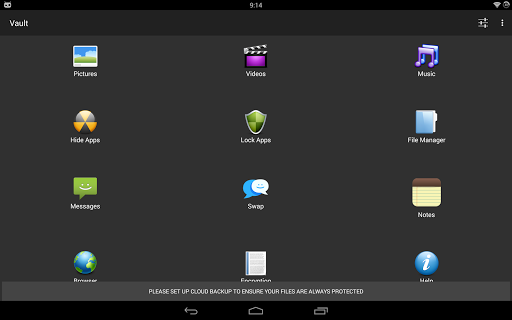 Hide Photos, Video and App Loc
