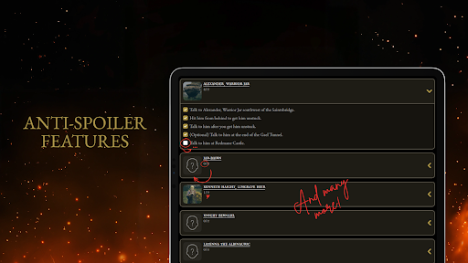 Tarnished Checklist Premium