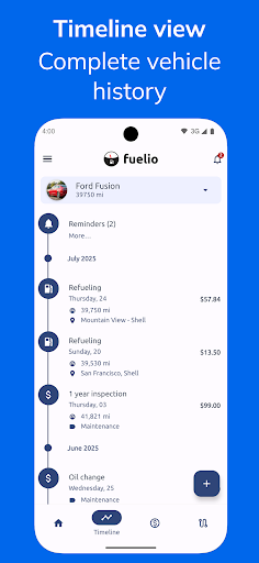 Fuelio: gas log & gas prices