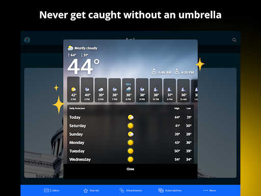 AOL: Email News Weather