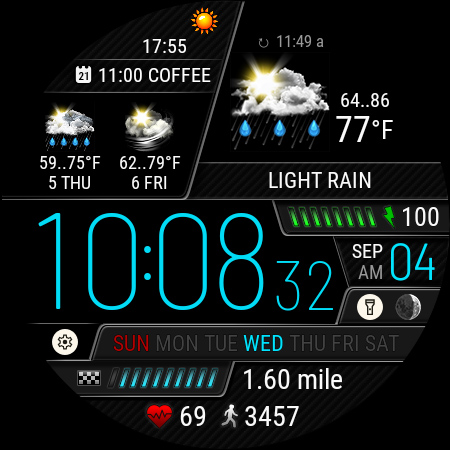 Weather watch face W6.5