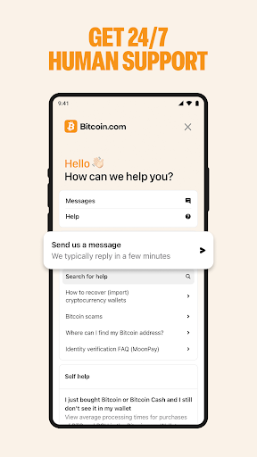 Bitcoin.com Wallet: Buy, Sell