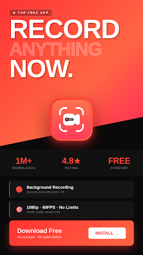 Background Video Recorder App