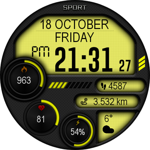 Digital Iwasa Watch Face