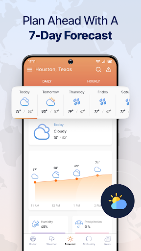 Live Weather Radar Launcher