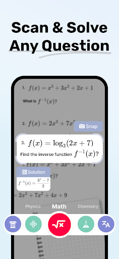 Homework AI - Math & Essay App