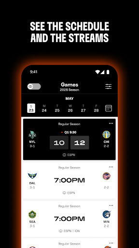 WNBA - Live Games & Scores