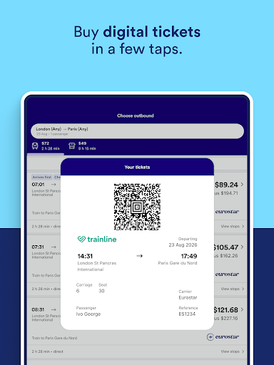 Trainline: Train travel Europe