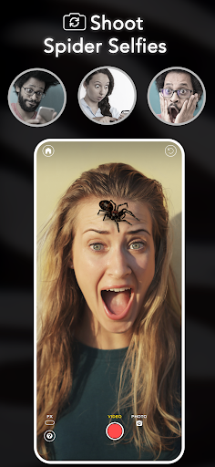ARSpiders.com: Spider on Face