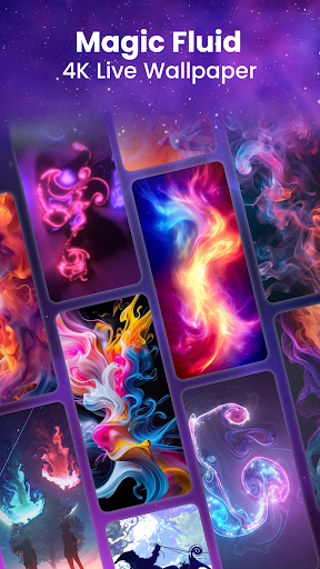 Fluid Magic: 3D Live Wallpaper