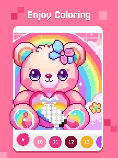 Pixel Coloring-Color by number