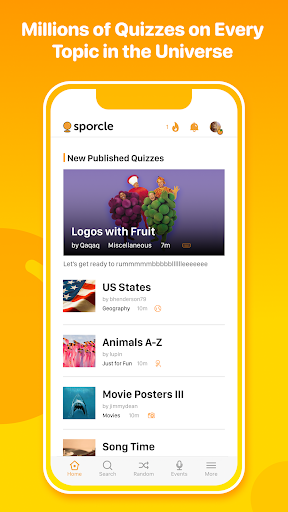 Sporcle : Play Trivia Quizzes