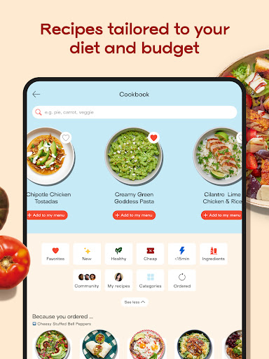 Jow - easy recipes & groceries