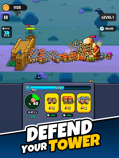 Tiny Warriors Rush - Idle TD
