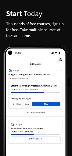 Coursera: Grow your career