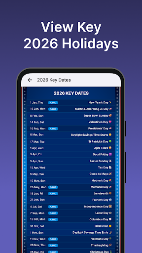 2026 Calendar Launcher
