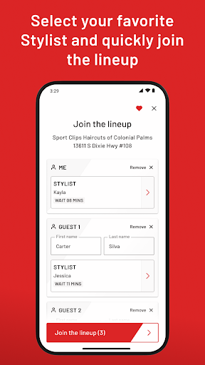Sport Clips Haircuts Check-In