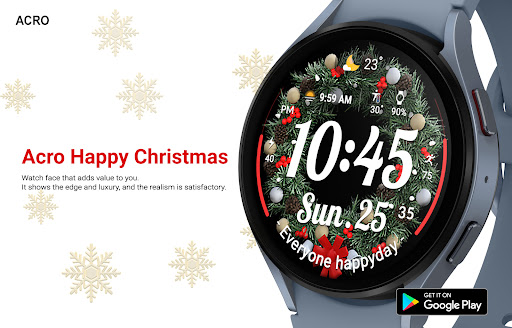 ACRO Happy Christmas Watchface