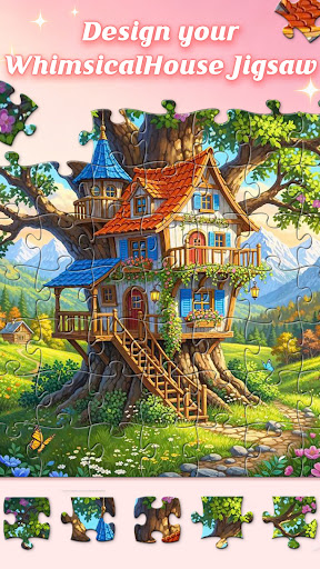 Whimsical House Jigsaw