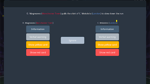 Football Referee Simulator