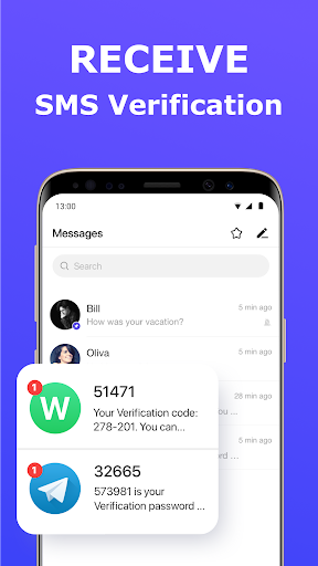 2nd Phone Number - Call & Text