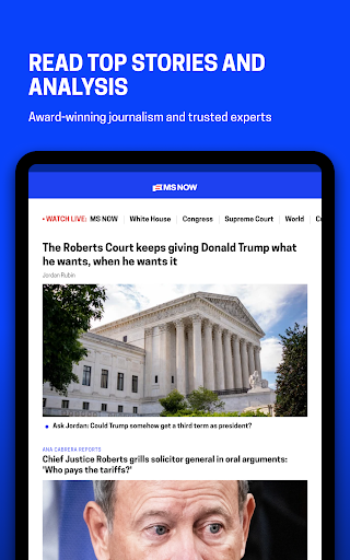 MS NOW: Watch Live News