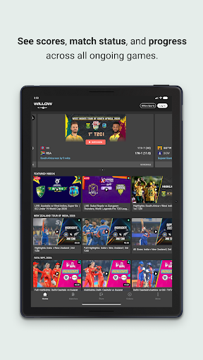 Willow - Watch Live Cricket