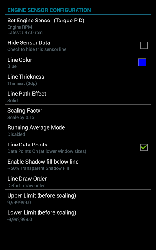 Realtime Charts for Torque Pro