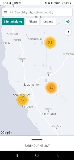 MyShake Earthquake Alerts