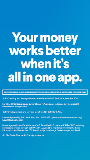 SoFi: Bank, Investing & Crypto